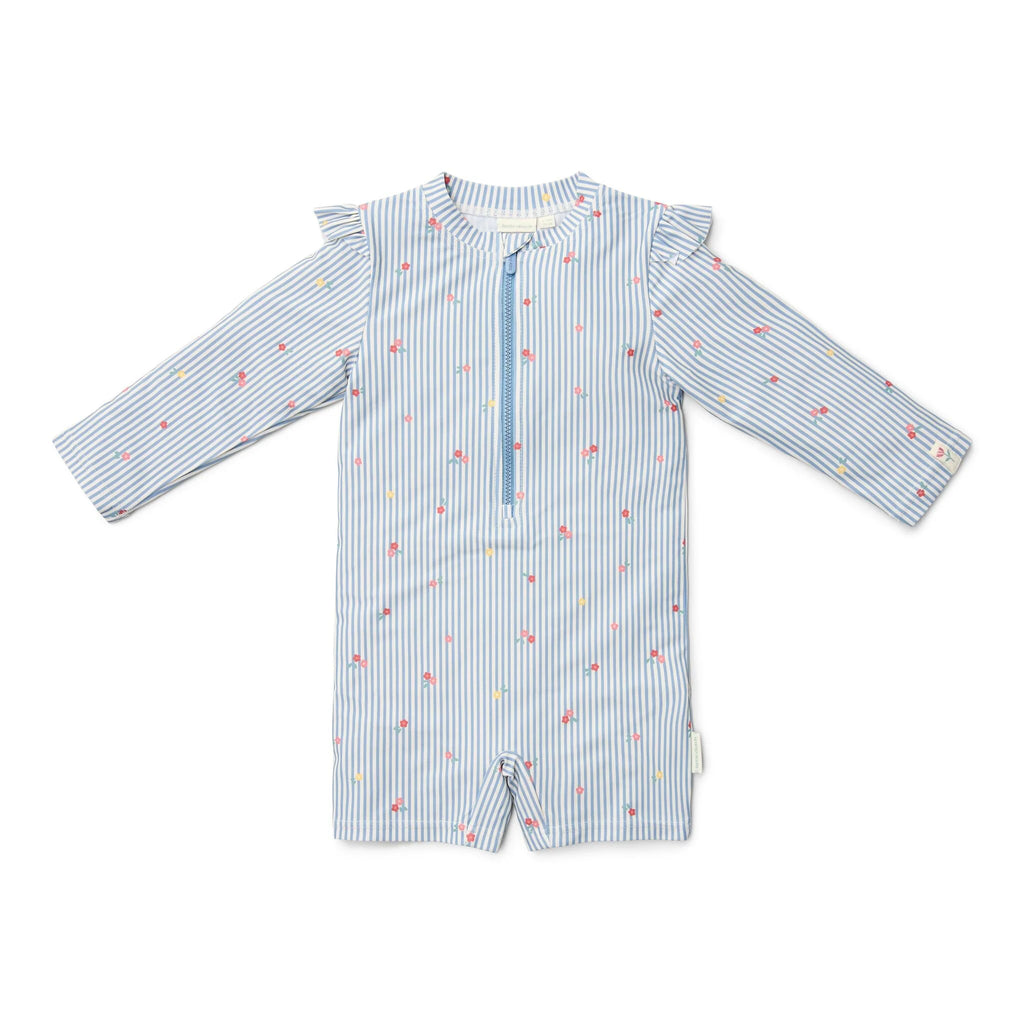 Little Dutch - Badeanzug langarm - Mehrfarbig- Ocean Treasures (Kopie)