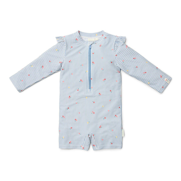 Little Dutch - Badeanzug langarm - Mehrfarbig- Ocean Treasures (Kopie)