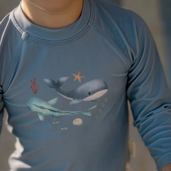 Little Dutch - Zwemshirt - lange mouw (Recycled Polyester, Elastaan)