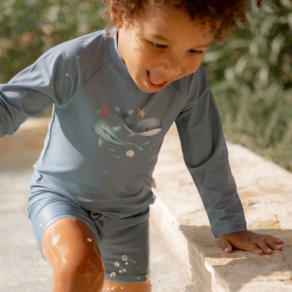 Little Dutch - Zwemshirt - lange mouw (Recycled Polyester, Elastaan)