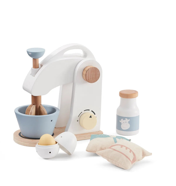 Kids Concept - Houten Mixerset voor Kleine Bakkers - Keukenaccessoire, Houten speelgoed, Kid's Concept, Keekabuu