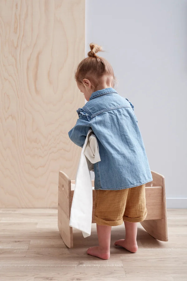 Kids Concept - Puppenwiege - Inklusive Bettzeug - Kid's Hub