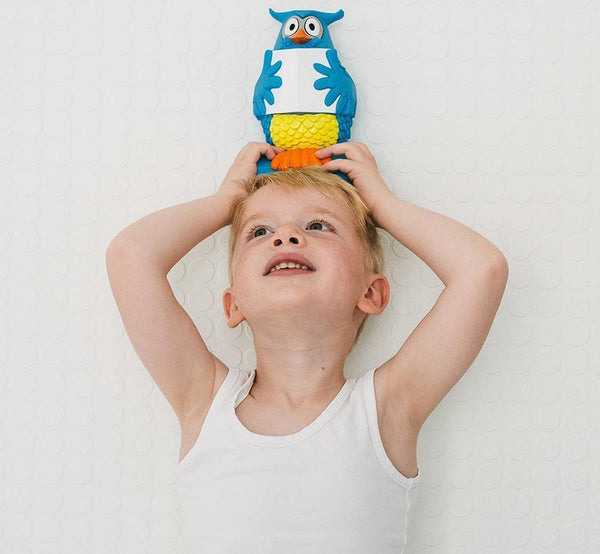 Atelier Pierre - Meneer de Uil - Spaarpot - 19 cm - Multicolor, Spaarpotten, Atelier Pierre, Keekabuu