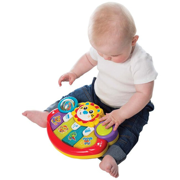 Playgro - Activiteitenspeeltje - Lion Activity Kick Toy, Activiteitsspeelgoed voor baby's, Playgro, Keekabuu
