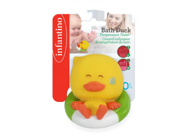 Infantino - Temperatuursensor - Badspeelgoed Eend, Badthermometer, Infantino, Keekabuu