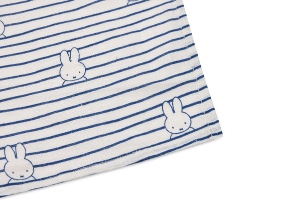 Jollein - Hydrofiele Multidoeken -  Miffy Stripe (115x115cm) 2 pack - Keekabuu