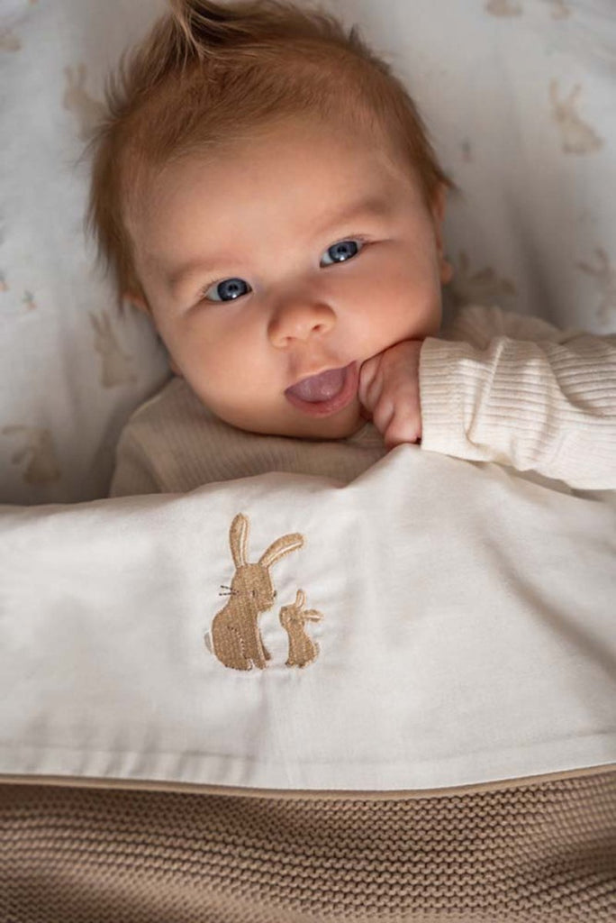 Little Dutch - Baby Bunny Ledikantlaken 110 x 140 cm, Dekbedovertrekken, Little Dutch, Keekabuu