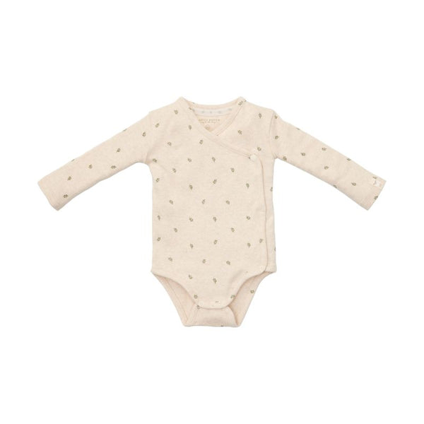 Little Dutch - Green leaves Overslag Romper Lange Mouw, Rompers, Little Dutch, Keekabuu