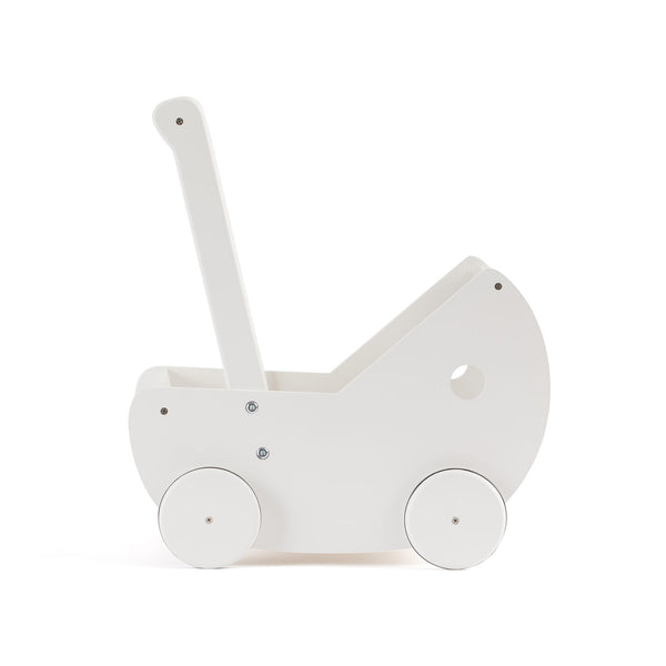 Kids Concept - Poppenwagen - Wit, Poppenwagens, Kid's Concept, Keekabuu