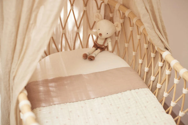 Jollein - Wieg laken - 75x100cm - Keekabuu