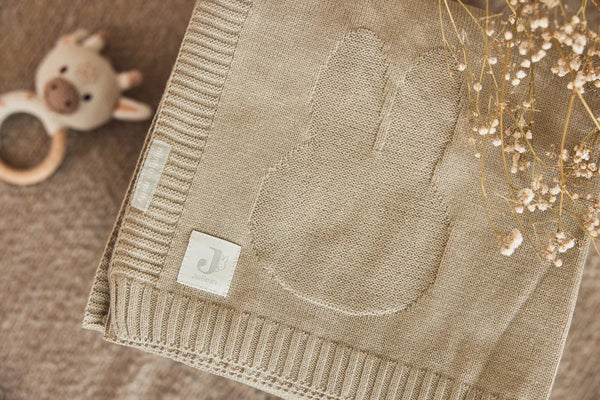 Jollein - Ledikant deken 100x150cm - Miffy Olive Green - Keekabuu