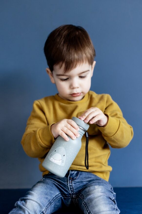 Trixie - Thermos Drinkfles - RVS Waterfles voor kinderen - 350ml, Drinkflessen, Trixie, Keekabuu