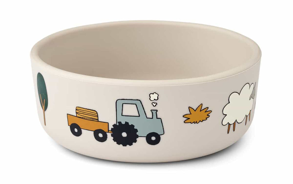 Liewood -  Siliconen  Kinderservies Vivi, Servies en bestek, Liewood, Keekabuu