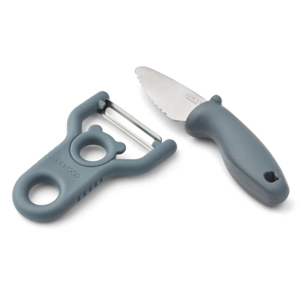 Liewood - Pertense Thin Peeler - Knife Set | Keekabuu