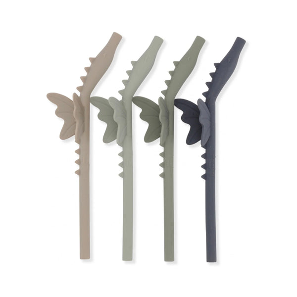 Konges Slojd - Silicone Dragon Rietjes, Rietjes, Konges Slojd, Keekabuu