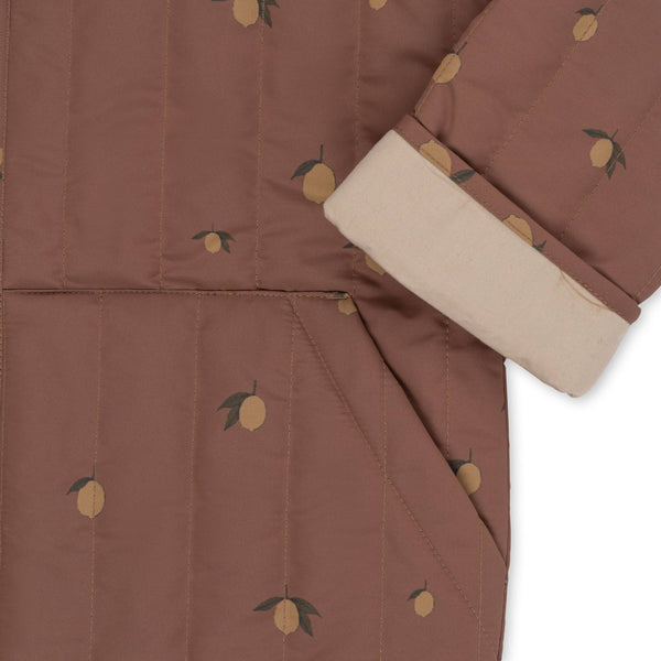 Konges Sløjd - Thermo Jacket Stormy - Brown Lemon, Jassen, Konges Slojd, Keekabuu