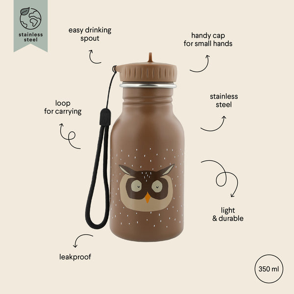 Trixie - Thermos Drinkfles - RVS Waterfles voor kinderen - 350ml, Drinkflessen, Trixie, Keekabuu