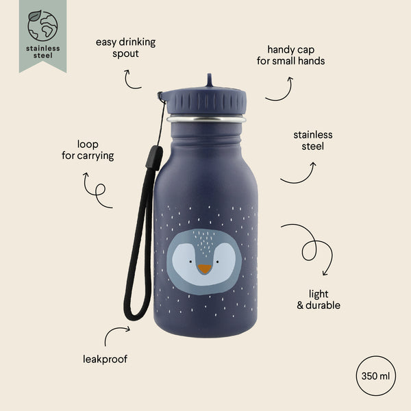 Trixie - Thermos Drinkfles - RVS Waterfles voor kinderen - 350ml, Drinkflessen, Trixie, Keekabuu