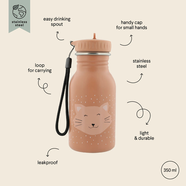 Trixie - Thermos Drinkfles - RVS Waterfles voor kinderen - 350ml, Drinkflessen, Trixie, Keekabuu