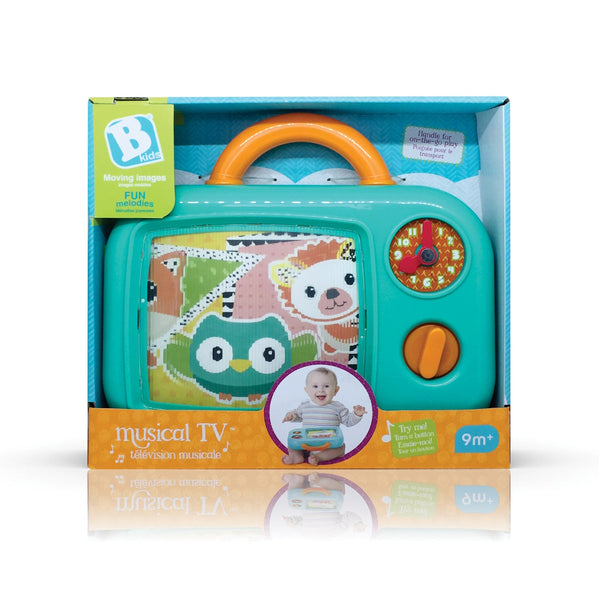 B-Kids - Musikalisches Kinder-TV-Spielzeug - Baby-Fernseher mit Ton- und Lichteffekten