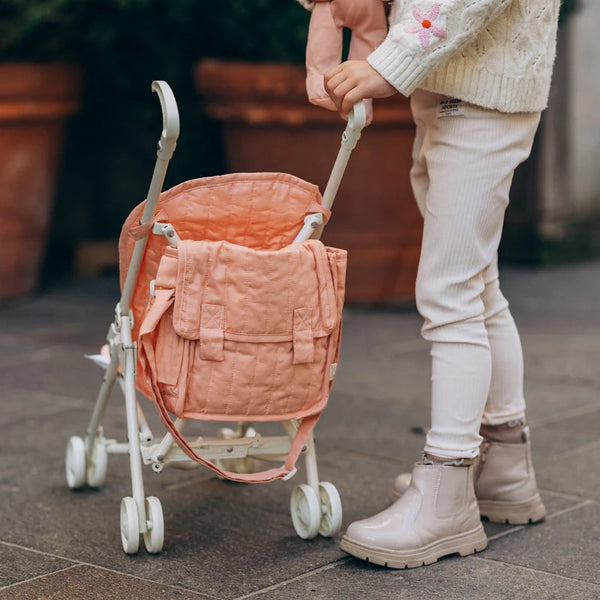 Olli Ella - Dolls Diaper Bag and Changing Mat - Carrie Convertible Changing Set