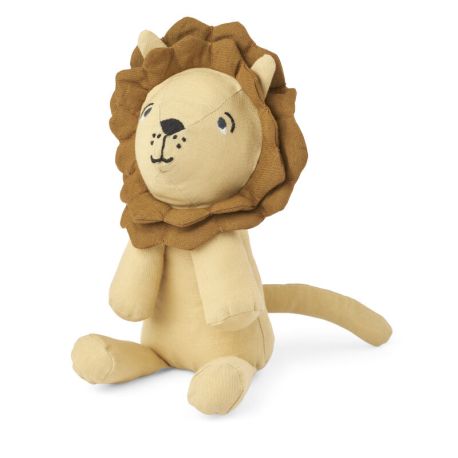 Liewood - Knuffel Halfdan Teddy Lion - Yellow, Knuffeldier, Liewood, Keekabuu