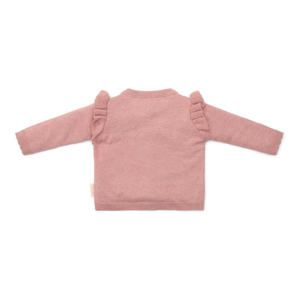 Little Dutch - Gebreid Vestje - Fairy Pink Melange