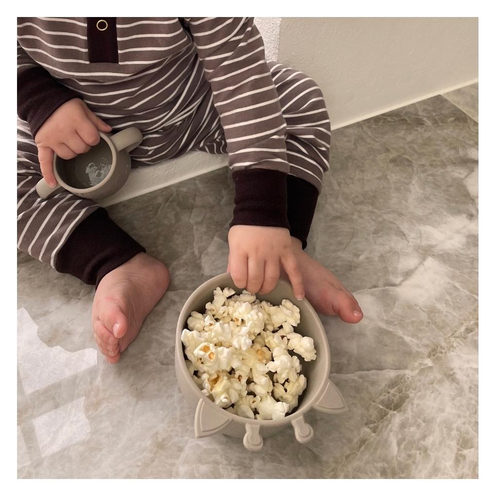 Nuuroo - Siliconen Kom Giraf Alex  - Set van 2, Borden & kommen, Nuuroo, Keekabuu