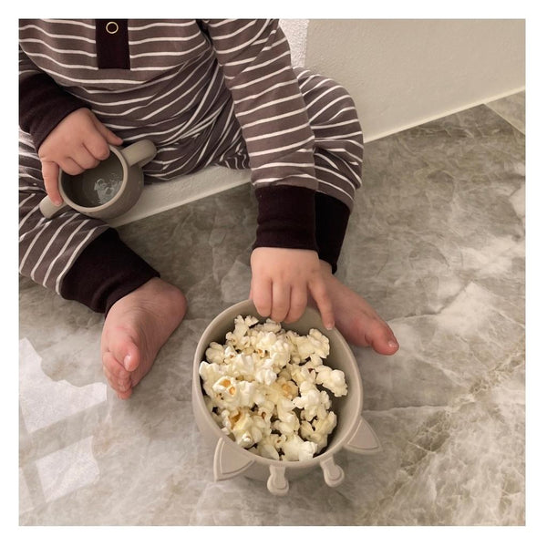 Nuuroo - Siliconen Kom Giraf Alex  - Set van 2, Borden & kommen, Nuuroo, Keekabuu