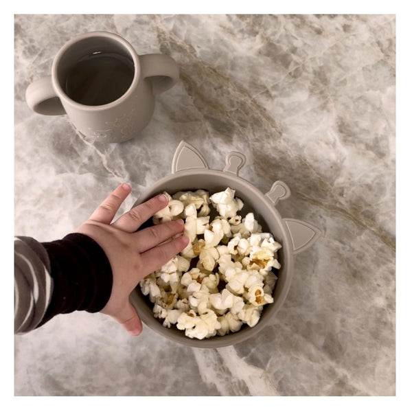 Nuuroo - Siliconen Kom Giraf Alex  - Set van 2, Borden & kommen, Nuuroo, Keekabuu