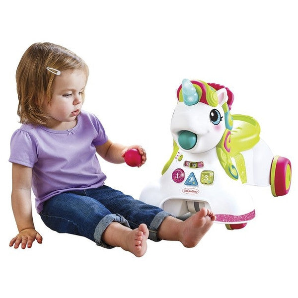 Infantino Sensory - 3 in 1 Ride On Unicorn