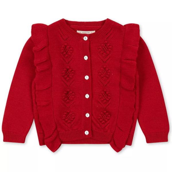 Konges Slojd - Vestje met Ruches - Fiol, Vesten, Konges Slojd, Keekabuu