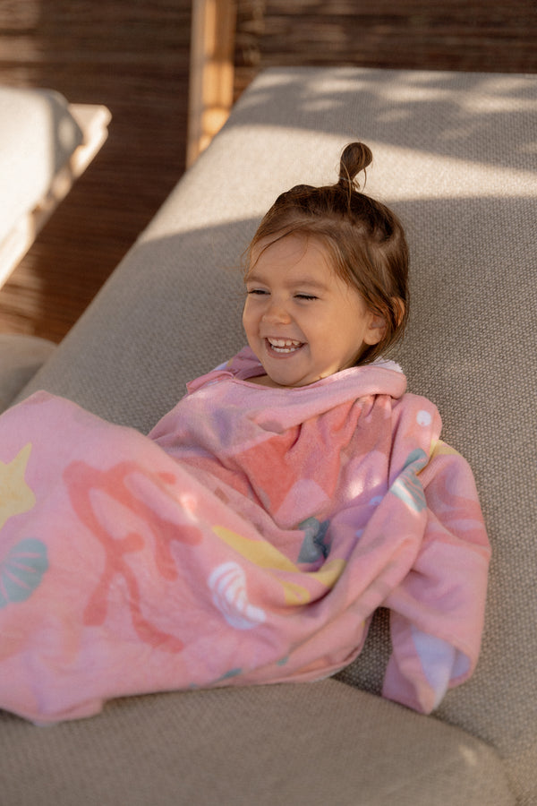 Liewood - Bath towel - Waffle Texture - Poncho Paco (copy)