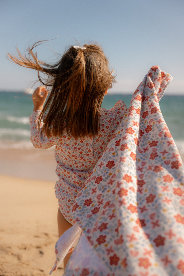 Liewood - Bath towel - Waffle Texture - Poncho Paco (copy)