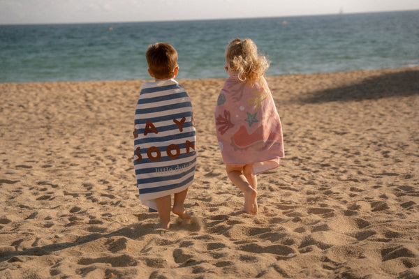 Liewood - Bath towel - Waffle Texture - Poncho Paco (copy)