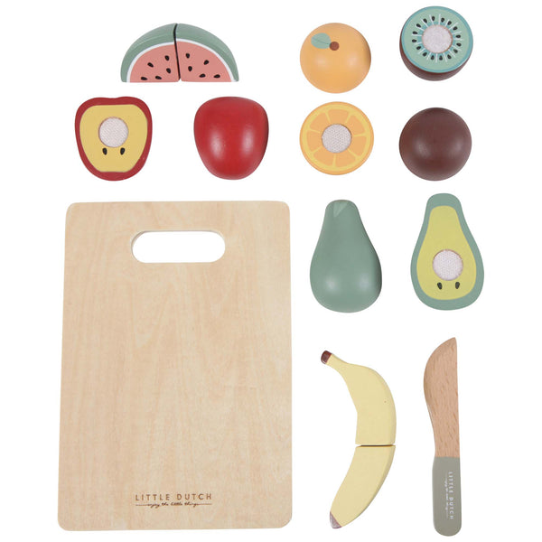 Little Dutch - Houten Snijfruit, Houten speelgoed, Little Dutch, Keekabuu