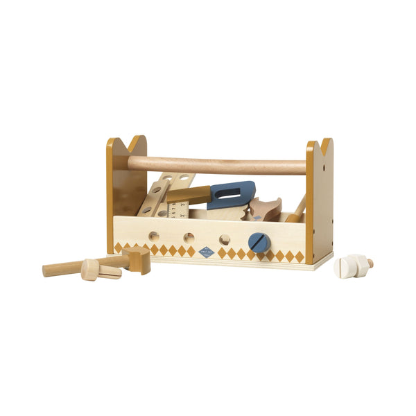 Fabelab - Mijn Eerste Gereedschapskist - Hout, Houten speelgoed, Fabelab, Keekabuu