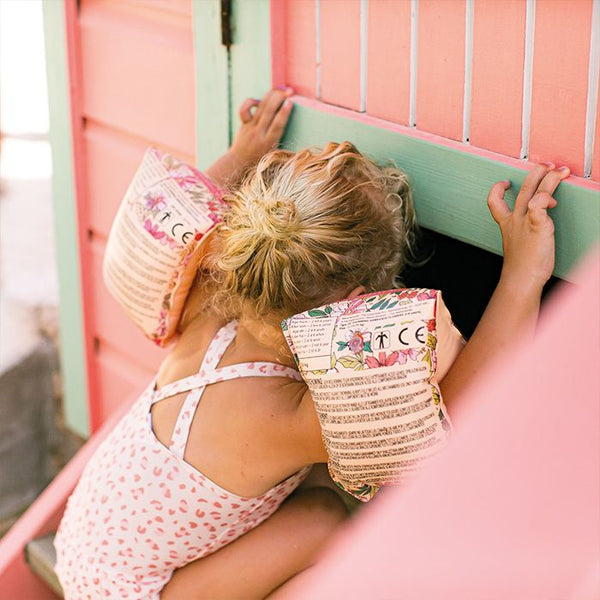 Swim Essentials -Meisjes Badpak Old Pink Panterprint, Badpakken, Swim Essentials, Keekabuu