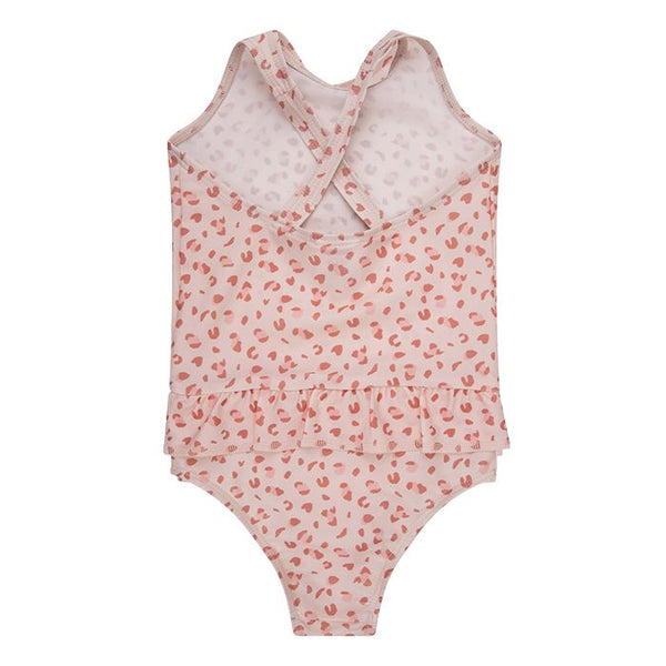 Swim Essentials -Meisjes Badpak Old Pink Panterprint, Badpakken, Swim Essentials, Keekabuu