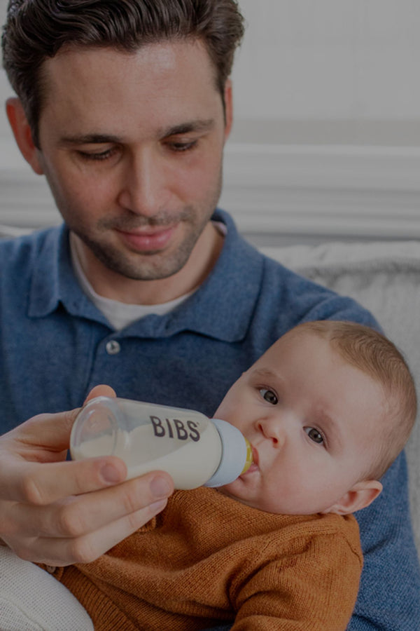 BIBS - Baby Glass Bottle Complete Set Latex - 110ml, Babyflessen, Bibs, Keekabuu