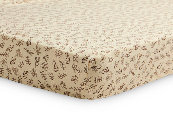 Jollein - Ledikant Hoeslaken Meadow (60x120cm), Hoeslakens, Jollein, Keekabuu