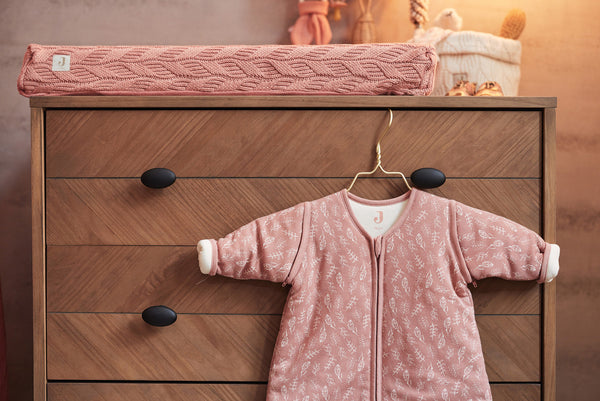 Jollein - Baby Slaapzak Meadow - Met Afritsbare Mouw - Rosewood, Slaapzakken, Jollein, Keekabuu