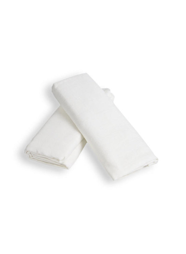 Briljant Baby - Hydrofiel Swaddle Wit (2 stuks), Hydrofiele doeken, Briljant Baby, Keekabuu