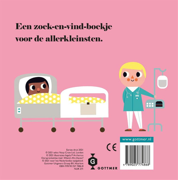 Gottmer Kinderboeken -  Dokter waar ben je?, Peuterboeken, Gottmer, Keekabuu
