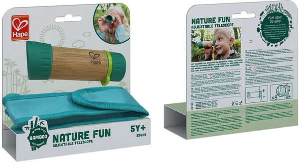 Hape Speelgoed - Bamboe Telescoop, Houten speelgoed, Hape, Keekabuu