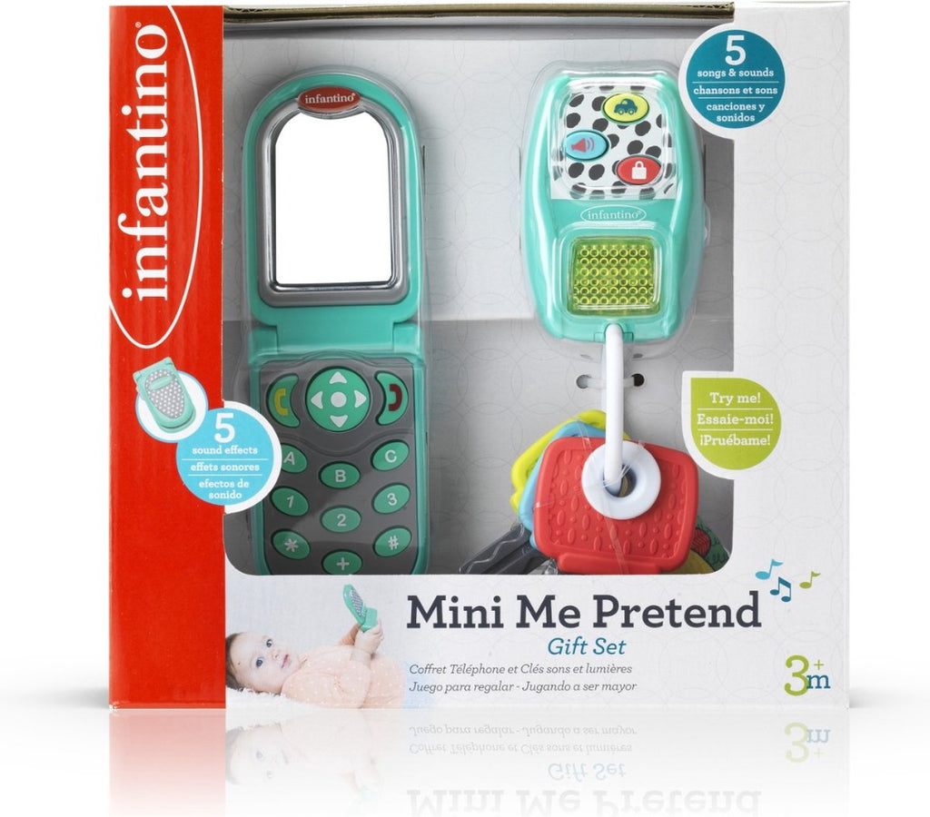Infantino - Mini Me Pretend Speelgoed Giftset BK-315123, Activiteitenspeelgoed, Infantino, Keekabuu
