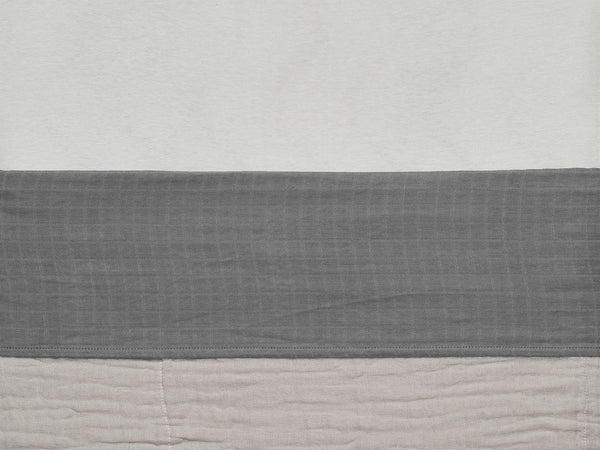 Jollein - Hydrofiele Wieglaken Wrinkled (75x100cm), Bedlakens, Jollein, Keekabuu