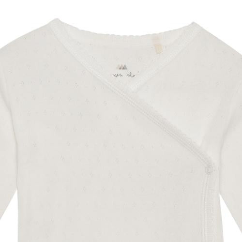 Konges Sløjd -  Minnie Newborn Body | Clear White, Rompers, Konges Slojd, Keekabuu