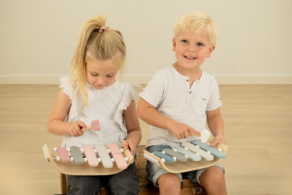 Label Label - Houten Xylophone, Houten Speelgoed, Label Label, Keekabuu