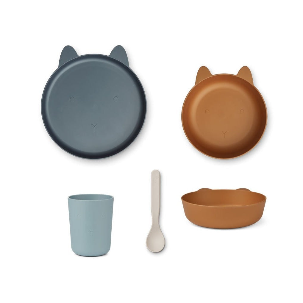 Liewood BRODY JUNIOR SET Rabbit / Dusty mint multi mix Liewood BRODY JUNIOR SET Rabbit / Dusty mint multi mix
